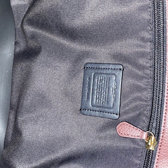 deep maroon tote bag - Picture 3 of 4